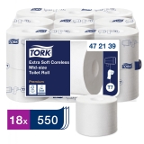 hülsenloses Midi Toilettenpapier Premium System T7 - 3-lagig, extra weich