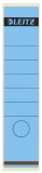1640 Rückenschilder - Papier, lang/breit, 100 Stück, blau