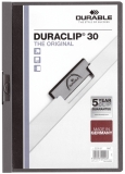 Klemm-Mappe DURACLIP® 30 - A4, transparent/anthrazit
