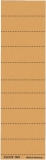1901 Blanko-Schildchen - Karton, 100 Stück, orange