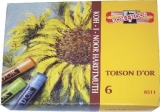 Pastellkreide Toison dOr - 6 Farben