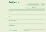 Quittung - A6 quer, MP, SD, 2 x 40 Blatt