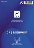 Briefumschlag DresdenPost - DIN C6, gefüttert, 80 g/qm, 25 Stück