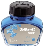 Tinte 4001® - 30 ml Glasflacon, türkis