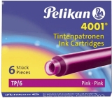 Tintenpatrone 4001® TP/6 - pink, 6 Patronen