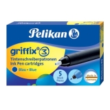 griffix® Patrone für Tintenschreiber, blau, Typ T1R