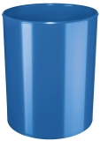 Papierkorb i-Line - 13 Liter, hochglänzend, rund, New Colours blau