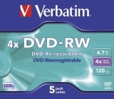 DVD-RW Matt Silver 4x