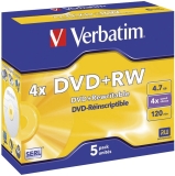 DVD+RW Matt Silver 4x