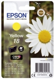 EPSON Inkjetpatrone Nr. 18 yellow