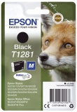 EPSON Inkjetpatrone T1281 schwarz