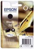 EPSON Inkjetpatrone Nr. 16 schwarz