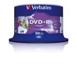DVD+R - 4.7GB/120Min, 16-fach/Spindel, Packung mit 50 Stück