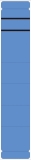 Ordnerrückenschilder - schmal/lang, sk, 10 Stück, blau