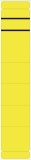Ordnerrückenschilder - schmal/lang, sk, 10 Stück, gelb