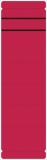 Ordnerrückenschilder - breit/kurz, sk, 10 Stück, rot