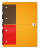 International Notebook - Hardcover, A4+, liniert, 80 Blatt, orange