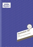 1101 Inventurbuch, DIN A4, vorgelocht, 50 Blatt, weiß