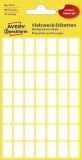3072 Mini-Organisations-Etiketten, 16 x 9 mm, 6 Blatt/294 Etiketten, weiß