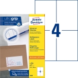 3483 Universal-Etiketten ultragrip - 105 x 148 mm, weiß, 400 Etiketten, permanent