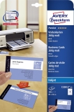 C32015-25 Premium Visitenkarten, 85 x 54 mm, Inkjet-Spezialbeschichtung beidseitig - matt, 25 Blatt/200 Stück