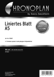 Ersatzeinlage liniert - A5, 50 Blatt