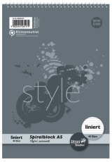 Spiralblock A5 40 Blatt 70g/qm 9mm liniert