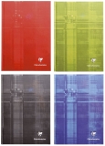Notizbuch - A5, 96 Blatt, liniert, farbig sortiert