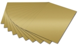Fotokarton - 50 x 70 cm, gold glänzend