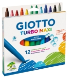 Faserschreiber Turbo Glitter - 10 Farben sortiert
