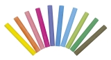 Tafelkreide Robercolor - rund, 10 Farben sortiert, 100 Stück