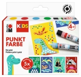 Kreativmarkerset 3D Dot Pen Kids Dino - 9-teilig