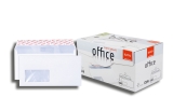 Briefumschlag Office in Shop Box - C6/5, hochweiß, haftklebend, mit Fenster, 80 g/qm, 200 Stück