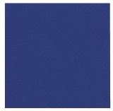Dinner-Servietten 3lagig Tissue Uni dunkelblau, 40 x 40 cm, 20 Stück