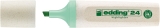 24 EcoLine Textmarker - nachfüllbar, pastellgrün