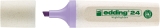 24 EcoLine Textmarker - nachfüllbar, pastellviolett