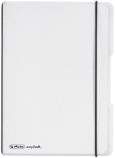 Notizheft flex - A5, PP, 40 Blatt, kariert, transparent