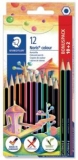 Farbstifte Noris® colour Promotion Set - 3 mm, Kartonetui 10+2 Farben sortiert