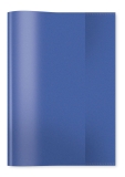 7483 Heftschoner PP - A5, transparent/blau