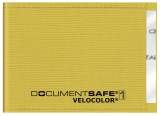 Ausweishülle Document Safe® VELOCOLOR® - 90 x 63 mm, PP, gelb
