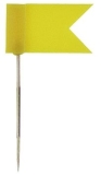 Markierfahne, 35 x 18 mm, gelb, Dose 20 Stück