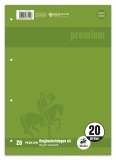 Ringbucheinlage PREMIUM LIN 20 - A4, 90 g/qm, 50 Blatt