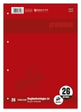 Ringbucheinlage PREMIUM LIN 26 - A4, 90 g/qm, 50 Blatt