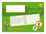 Schreiblernheft PREMIUM LIN 0 - A5 quer, 90 g/qm, 16 Blatt