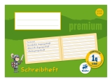 Schreiblernheft PREMIUM LIN 1q - A5 quer, 90 g/qm, 16 Blatt