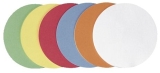 selbstklebende Moderationskarte - Kreis groß, 195 mm, sortiert, 300 Stück