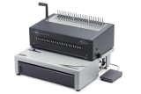 Spiralbindegerät CombBind® C800Pro - 450 Blatt, grau/schwarz