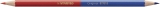 Premium-Buntstift - Original - Einzelstift - zweifarbig, rot & blau