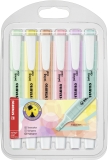 Textmarker swing® cool Pastel - 6er Pack - 6 Farben