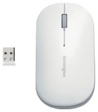 Maus SureTrack™ Wireless mit Bluetooth & Nano-USB-Empfänger, weiß/silber
